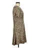 Bebe Animal Print Tan Cocktail Dress Size M - photo 4