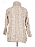 Moon & Madison Tweed Ivory Turtleneck Sweater Size M - photo 2