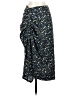 Shein 100% Polyester Blue Casual Skirt Size 4 - photo 1