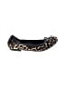 Vionic 100% Leather Animal Print Black Tan Flats Size 6 - photo 1