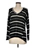 Bobeau Black Long Sleeve Top Size M - photo 1