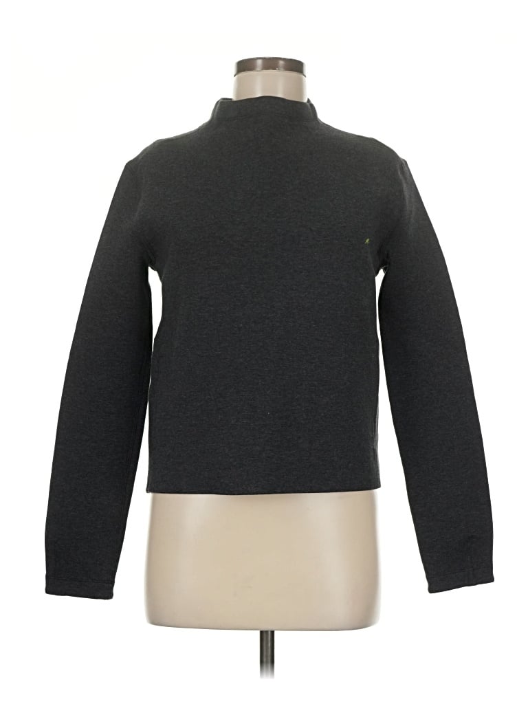 Pre-owned Lululemon Athletica Turtleneck Sweater In Gray