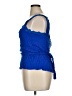 XOXO 100% Rayon Blue Sleeveless Blouse Size XL - photo 5