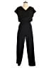 NY LAND 100% Polyester Solid Black Jumpsuit Size L - photo 1