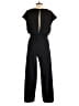 NY LAND 100% Polyester Solid Black Jumpsuit Size L - photo 2