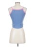 En Creme Blue Sleeveless Top Size XS (estimated) - photo 2