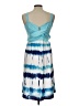 Unbranded Tie-dye Blue Casual Dress Size L (estimated) - photo 2