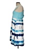 Unbranded Tie-dye Blue Casual Dress Size L (estimated) - photo 5