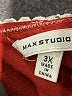Max Studio Red Sleeveless T-Shirt Size 3X - photo 7