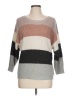 Misia 100% Acrylic Color Block Gray Pullover Sweater Size L - photo 1
