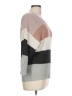 Misia 100% Acrylic Color Block Gray Pullover Sweater Size L - photo 4