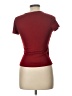 Assorted Brands 100% Polyester Burgundy Short Sleeve T-Shirt Size L - photo 2