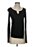 AIKO 100% Rayon Black Long Sleeve Top Size XS - photo 1