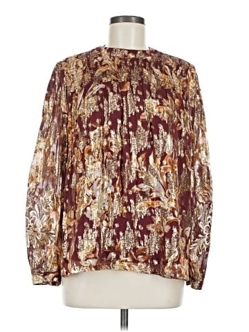 Vineet Bahl Long Sleeve Blouse (view 1)