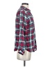 Sandra 100% Cotton Plaid Red Long Sleeve Button-Down Shirt Size XS - photo 4