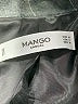 Mango Plaid Gray Blazer Size M - photo 6