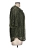 MIHOLL Green 3/4 Sleeve Blouse Size L - photo 4
