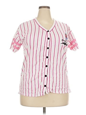 ON FIRE Short Sleeve Blouse (view 1)