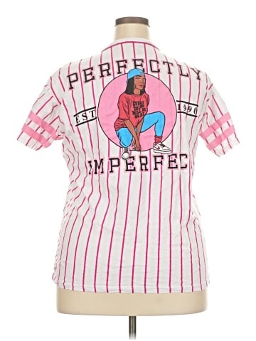 ON FIRE Short Sleeve Blouse (view 2)