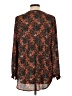 DR2 100% Polyester Black Long Sleeve Blouse Size L - photo 2