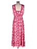 Unbranded 100% Polyester Paisley Pink Casual Dress Size L (estimated) - photo 2