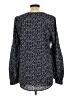 CAbi 100% Polyester Blue Long Sleeve Blouse Size L - photo 2