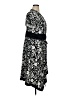 Another Thyme Print Black Casual Dress Size 16w - photo 4