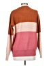 FRNCH Color Block Pink Pullover Sweater Size S - photo 2