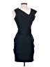 Reiss 100% Polyester Solid Black Cocktail Dress Size XS - photo 2