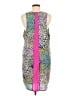Unbranded Print Green Cocktail Dress Size M (estimated) - photo 2