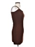 Assorted Brands 100% Polyester Brown Cocktail Dress Size S (estimated) - photo 4