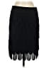JS Collections Solid Black Formal Skirt Size 4 - photo 1