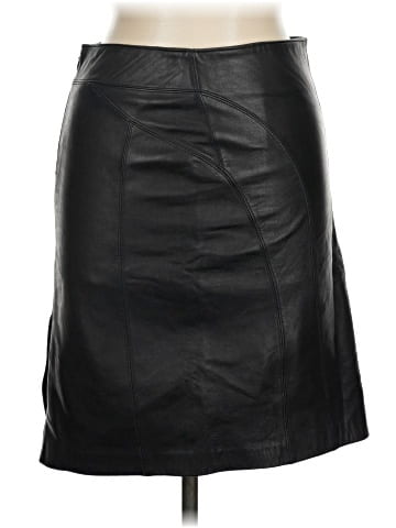 Bebe Faux Leather Skirt (view 1)