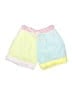 STAUD Stripes Yellow Shorts Size XS - photo 1