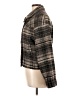 Mossimo Plaid Brown Faux Fur Jacket Size L - photo 5