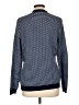 Madison Grey 100% Cotton Polka Dots Blue Pullover Sweater Size L - photo 2