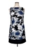 AB Studio Graphic Blue Casual Dress Size 14 - photo 1