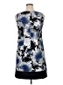 AB Studio Graphic Blue Casual Dress Size 14 - photo 2
