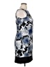 AB Studio Graphic Blue Casual Dress Size 14 - photo 4