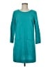J.Crew Solid Teal Casual Dress Size 8 - photo 1