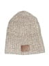 Love Your Melon 100% Cotton Gray Burgundy Beanie One size - photo 1