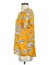 Daytrip 100% Polyester Yellow Short Sleeve Blouse Size S - photo 5