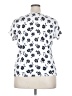 Croft & Barrow 100% Cotton White Short Sleeve Top Size XXL - photo 2