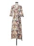 Hayden 100% Polyester Paisley Ivory Casual Dress Size S - photo 1