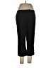 Larry Levine Solid Black Active Pants Size 8 - photo 1