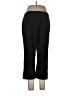 Larry Levine Solid Black Active Pants Size 8 - photo 2