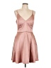 Sequin Hearts Pink Cocktail Dress Size 13 - photo 1