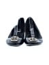Tory Burch 100% Leather Black Flats Size 10 1/2 - photo 2
