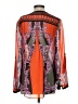 Haley Bob Orange Long Sleeve Blouse Size S - photo 2