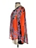 Haley Bob Orange Long Sleeve Blouse Size S - photo 5